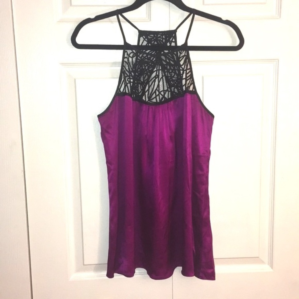 Diane Samandi 100% Silk Top